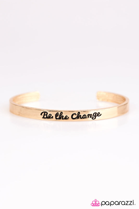 Be The Change - Gold