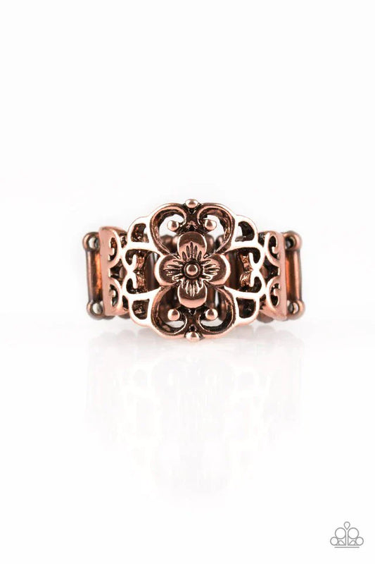 Fanciful Flower Garden - Copper