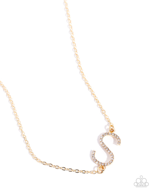 INITIALLY Yours - S - Gold