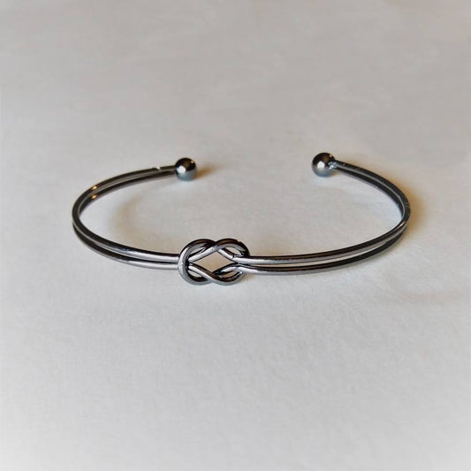 Love Me Knot - Gunmetal