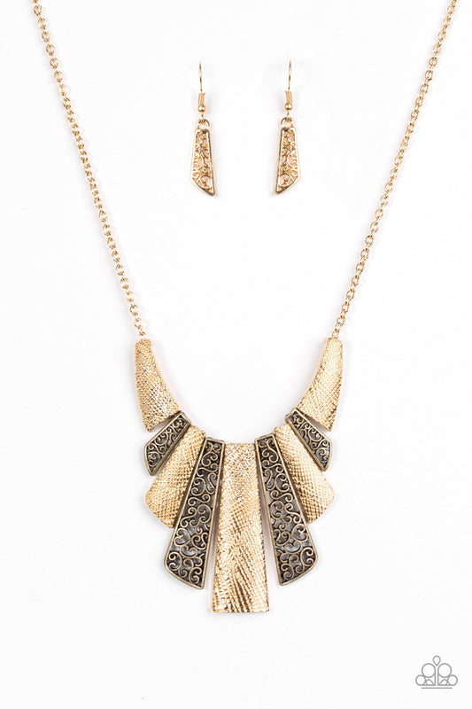 Cave Girl Grotto - Gold