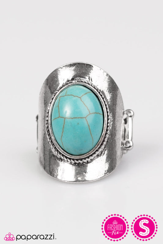 River Stone Radiance - Blue