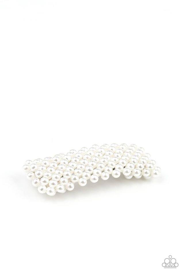 Pearl-Clutching Posh - White