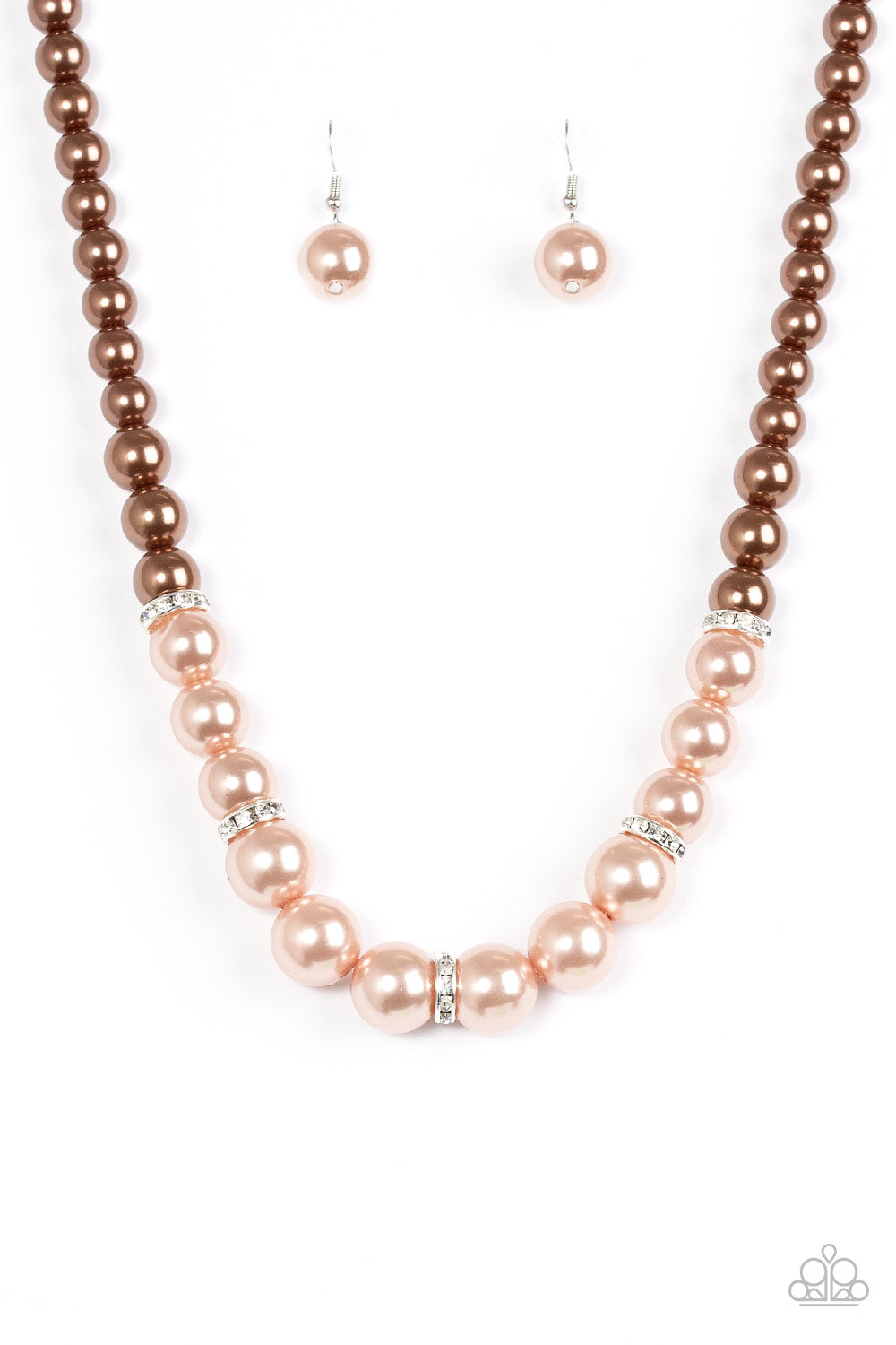 You Had Me at Pearls - Brown Multi