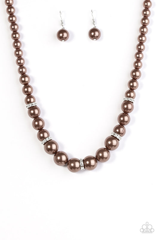 You Had Me at Pearls - Brown